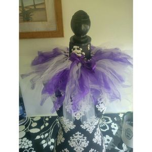 Tutu Couture Purple White Dress up Costume Princess Lots of other colors small